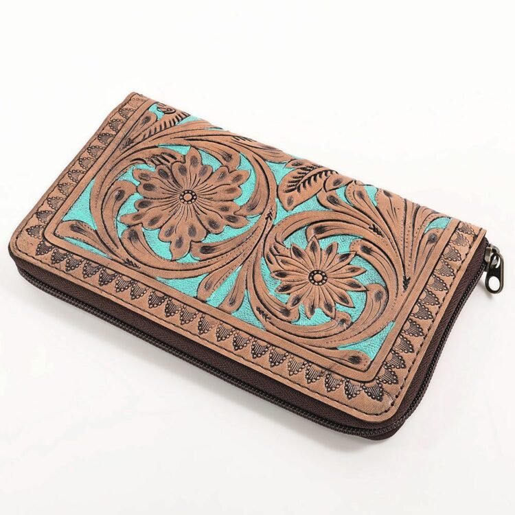 BloomCraft Zipper Wallet